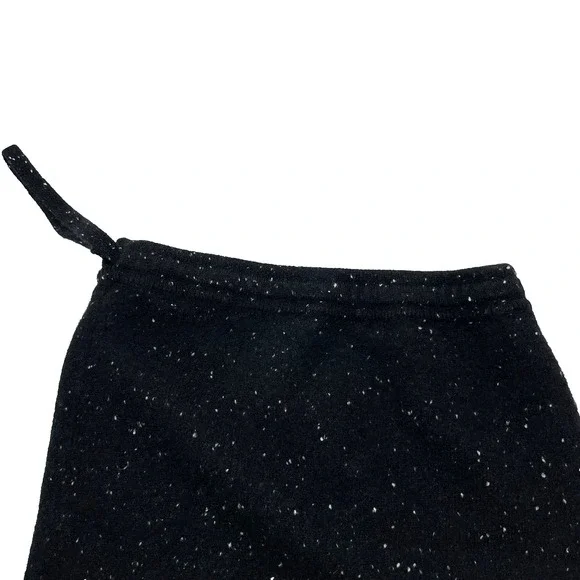 Theory 100% Cashmere Black White Speckles Storage Travel Clothe Dust Pouch Bag - Picture 2 of 7